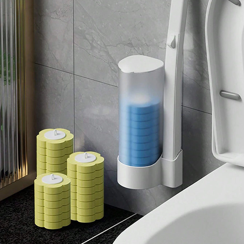 🚽✨ Revolucionārs vienreizējās lietošanas tualetes tīrīšanas komplekts