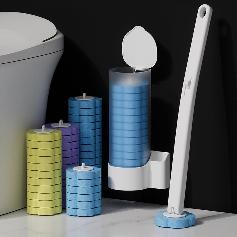 🚽✨ Revolucionārs vienreizējās lietošanas tualetes tīrīšanas komplekts