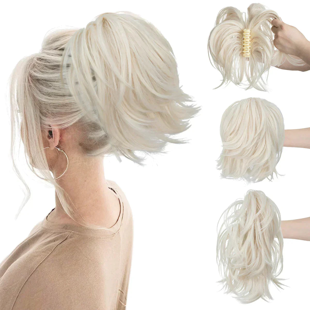 Diy Bun matu piederumi