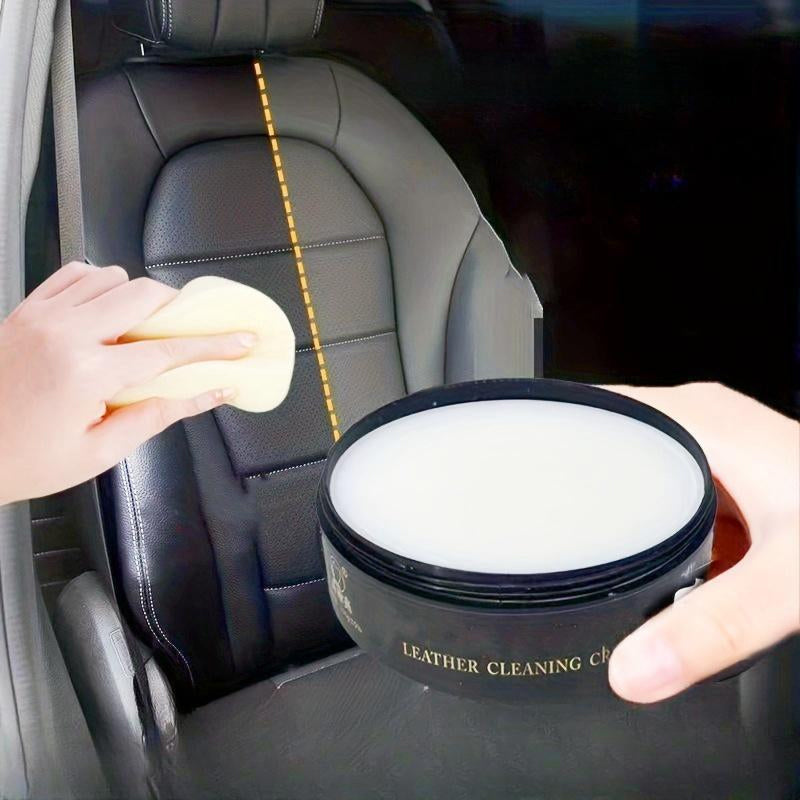 Ādas automobiļa sēdekļu kopšanas smēre