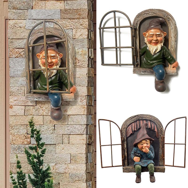 Dārza dekoru statujas punduriem