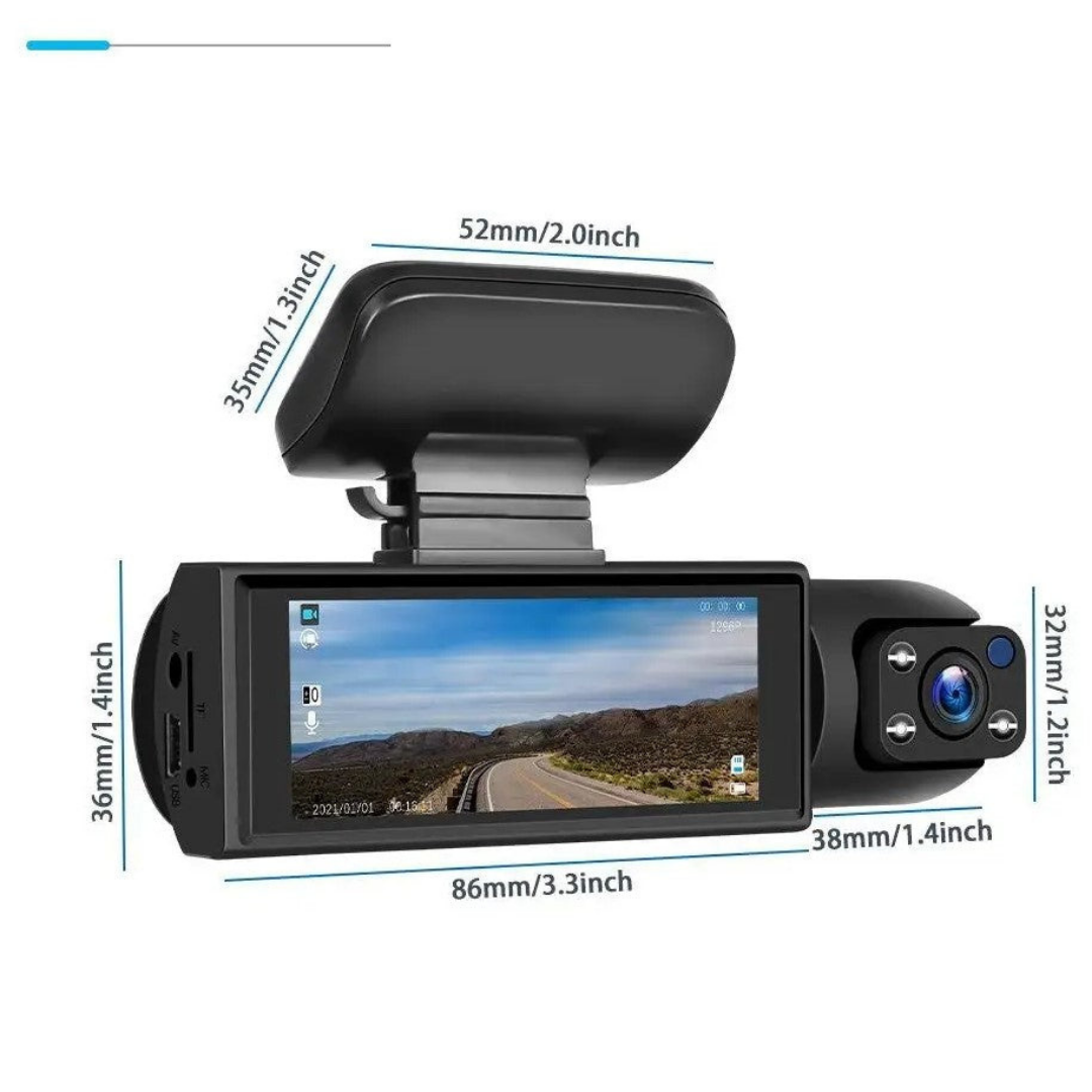 „DriveView Pro” | Divkameru objektīvs, kas nodrošina pilnīgu pārklājumu