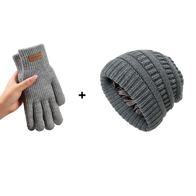 Siltas, termo adītas pieskārieniem jutīgas cimds