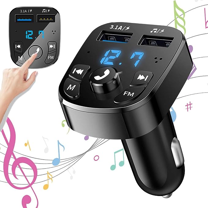 Bluetooth FM modulators automašīnai