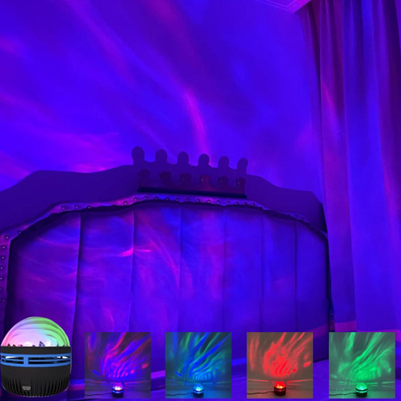 Krāsainais sienas projektors Ocean Galaxy ar tālvadības pulti