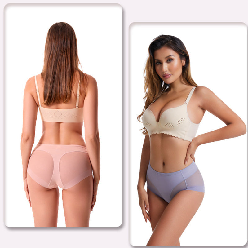 Zīda biksītes ar augstu vidukli👙 (3 gab.)