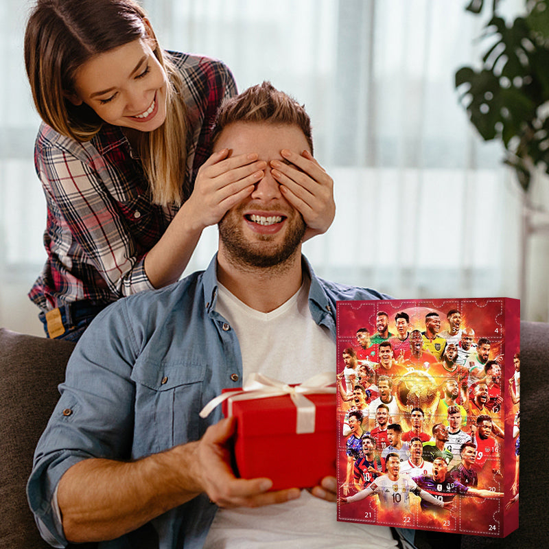 Ziemassvētku Adventes kalendāra kaste