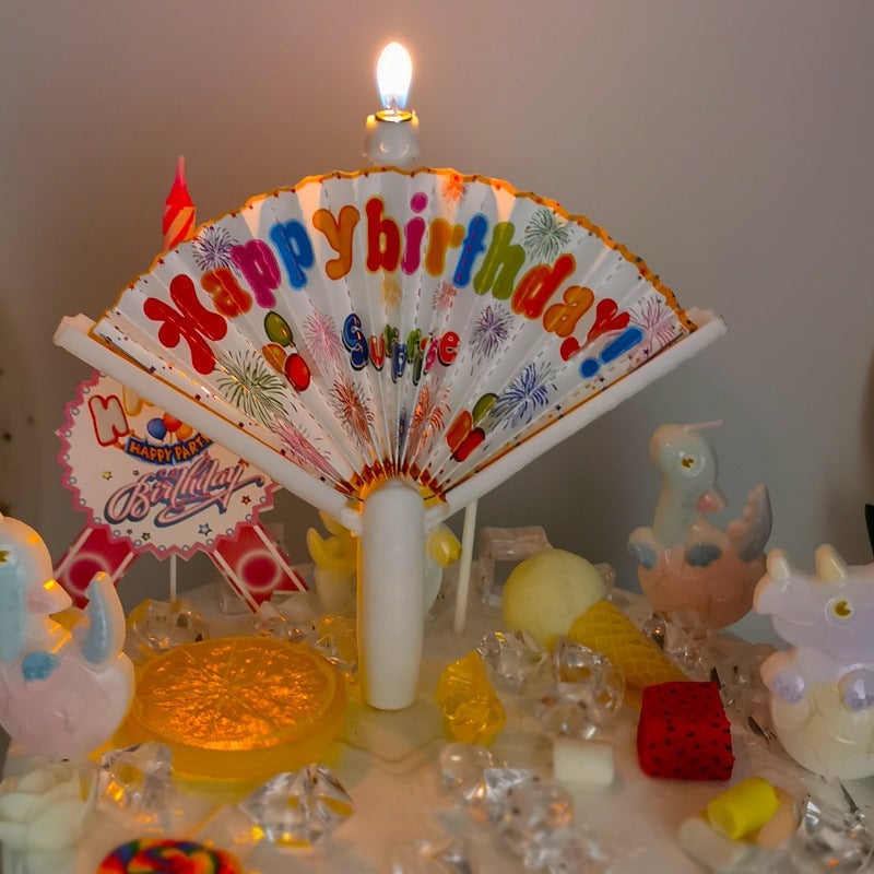 Atkārtoti lietojama dzimšanas dienas svece ar ventilatoru - LABĀKĀ DĀVANA ĢIMENEI 🎂🎁