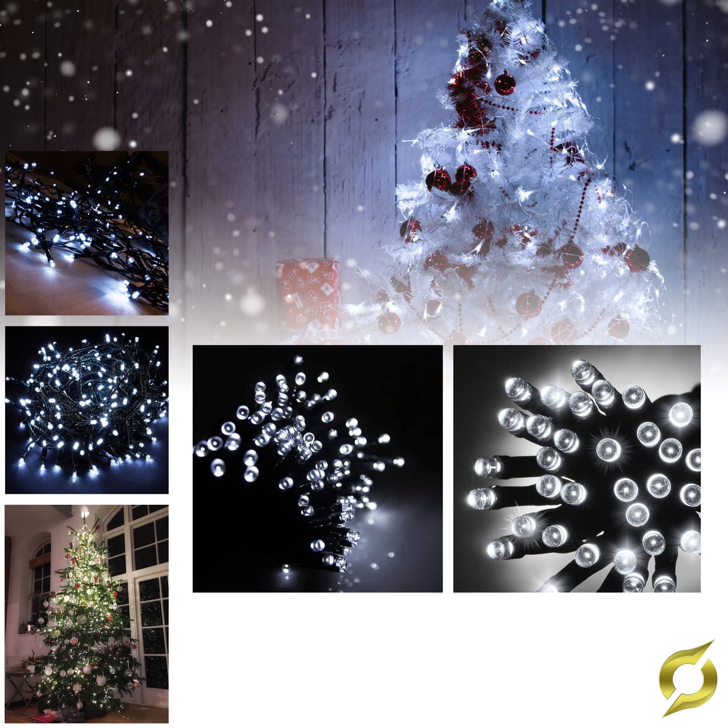 LED Ziemassvētku virtenes