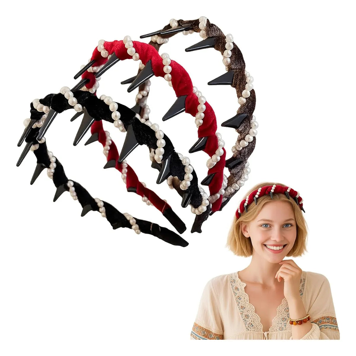 🔥 Vintāžas svētku galvas lente