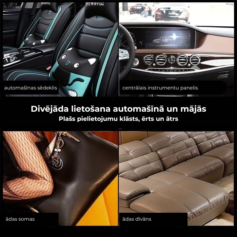 Ādas automobiļa sēdekļu kopšanas smēre