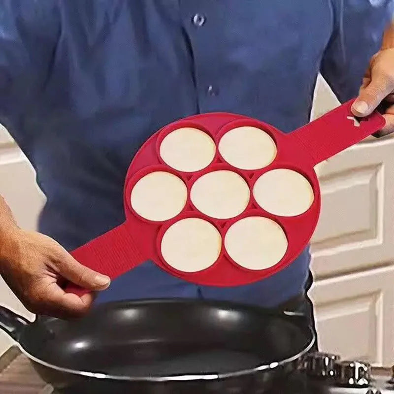Flip'n'Cook: Pulkvedis FlipFunk&Fnroll: Ideālas silikona pannas, pankūku un ne tikai, cepšanai