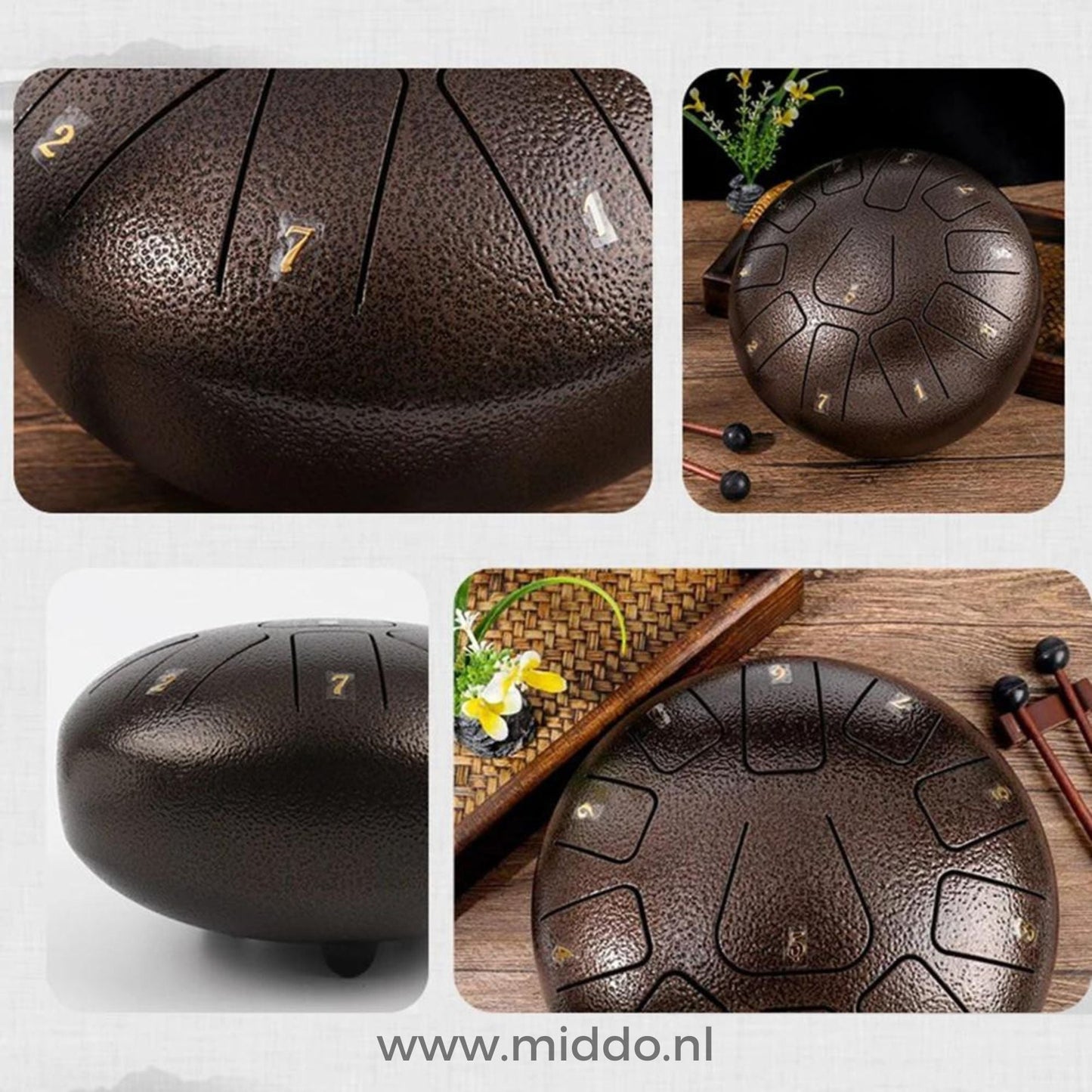 Harmonii KlankOase™ tērauda mēles bungas - relaksācija un stresa mazināšana!