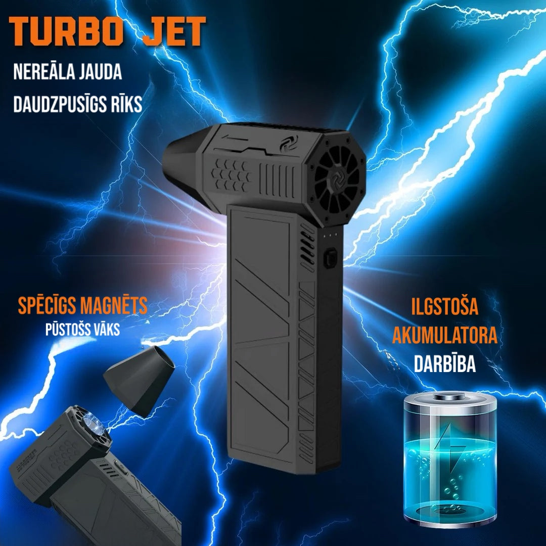 “Turbo Jet"- unikāls gaisa pūtējs