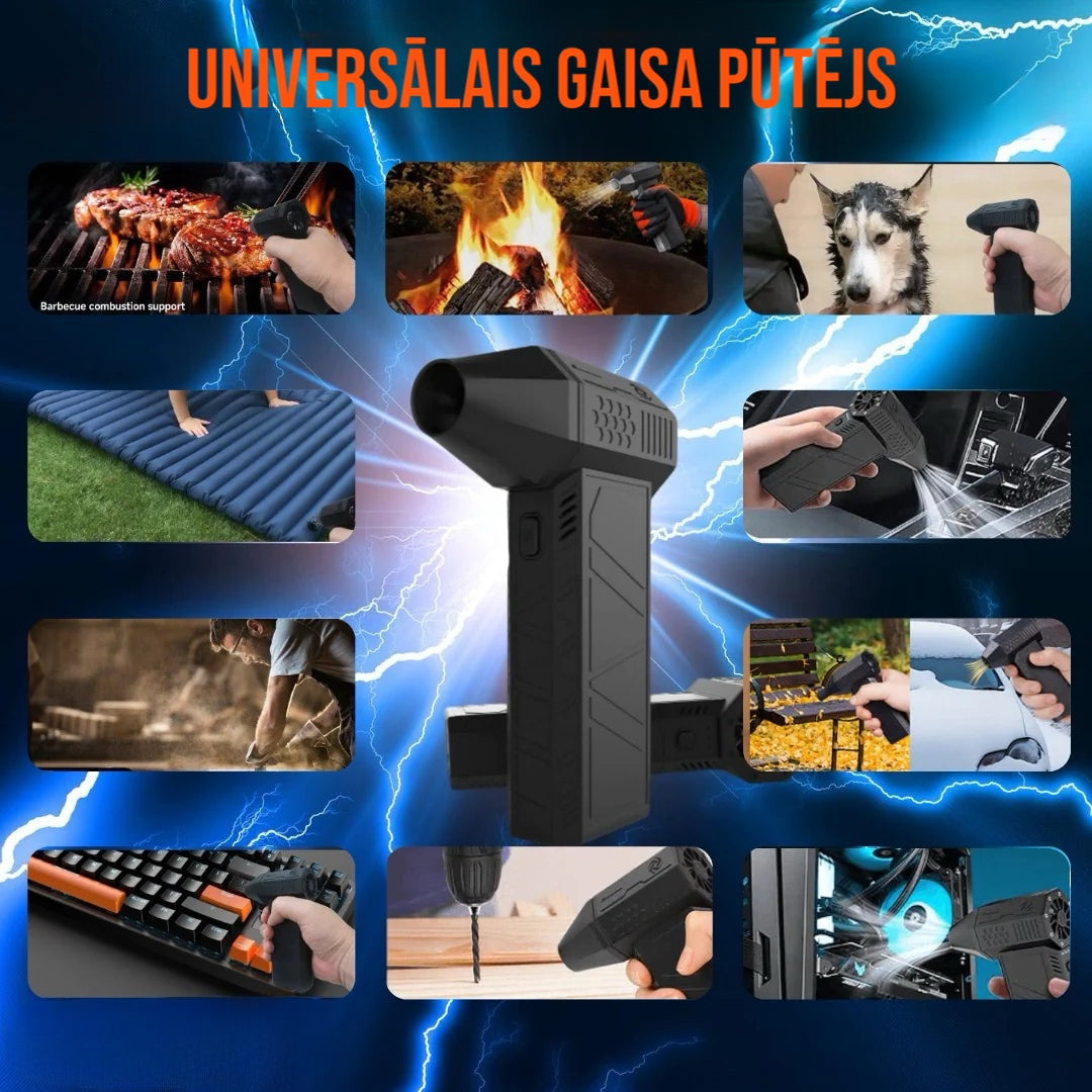 “Turbo Jet"- unikāls gaisa pūtējs