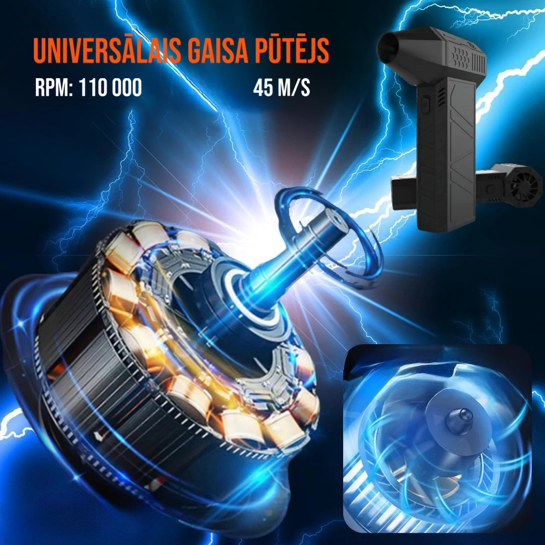 “Turbo Jet"- unikāls gaisa pūtējs