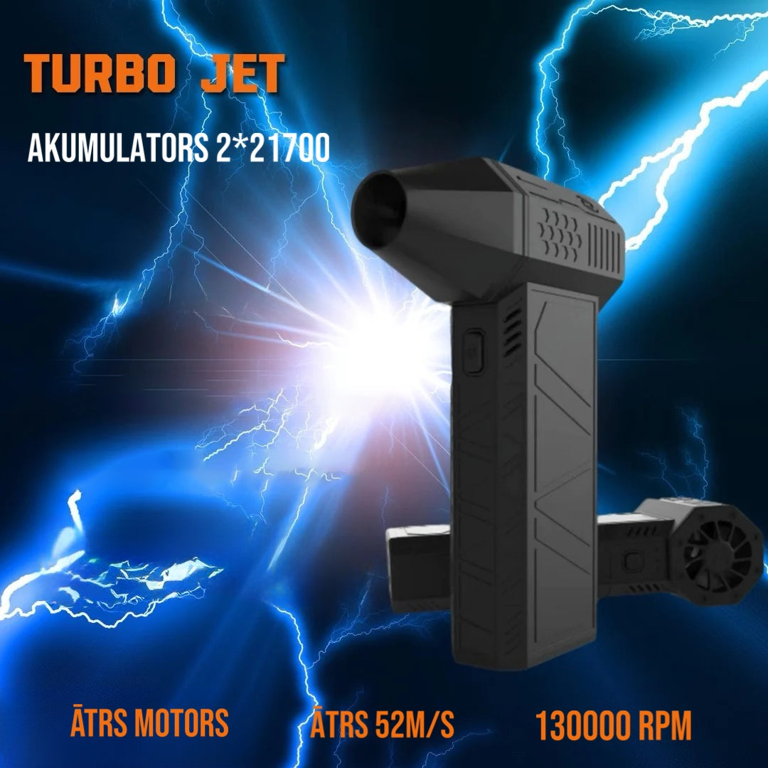 “Turbo Jet"- unikāls gaisa pūtējs