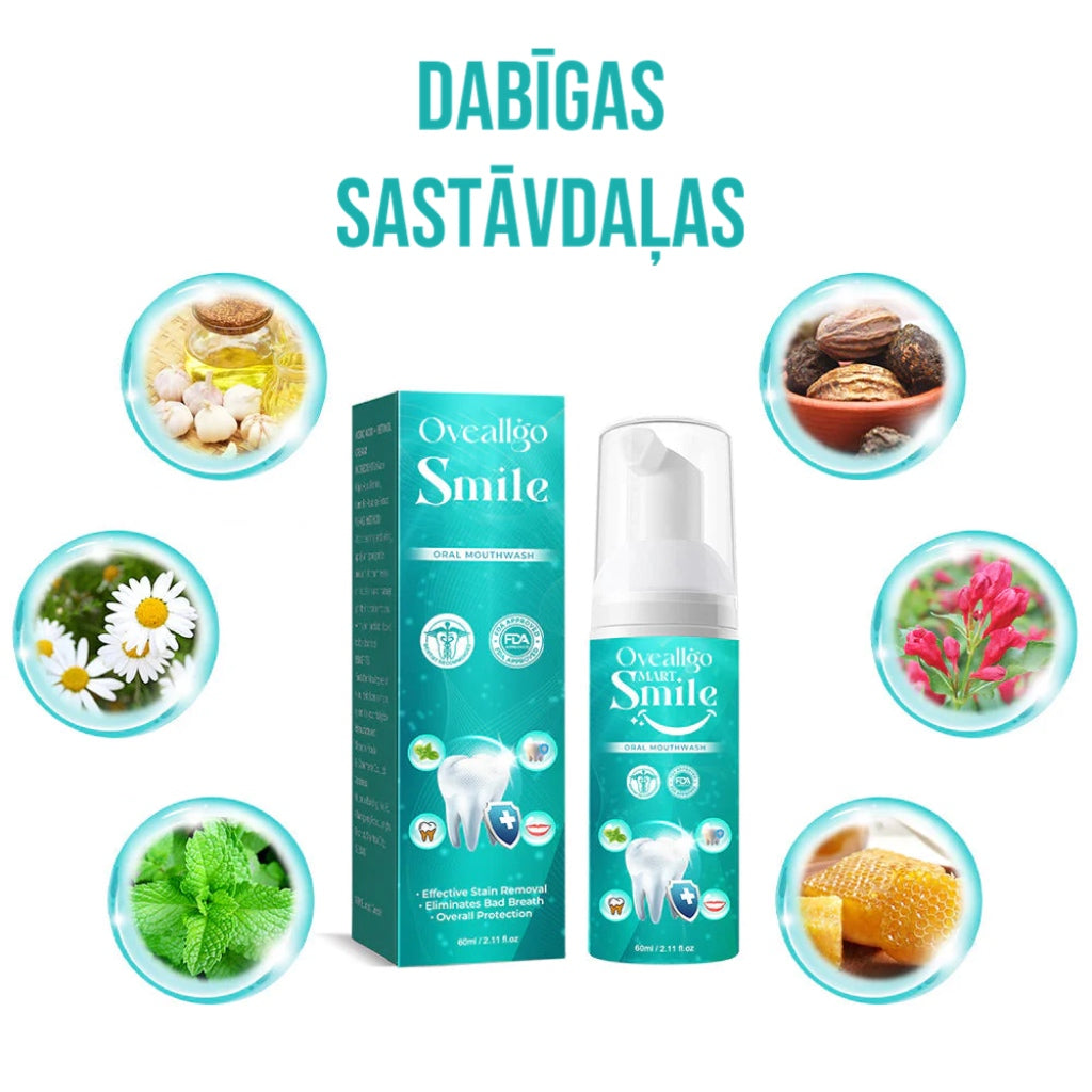 "Smile"- zobu balināšanas un mutes dobuma skalošanas līdzeklis