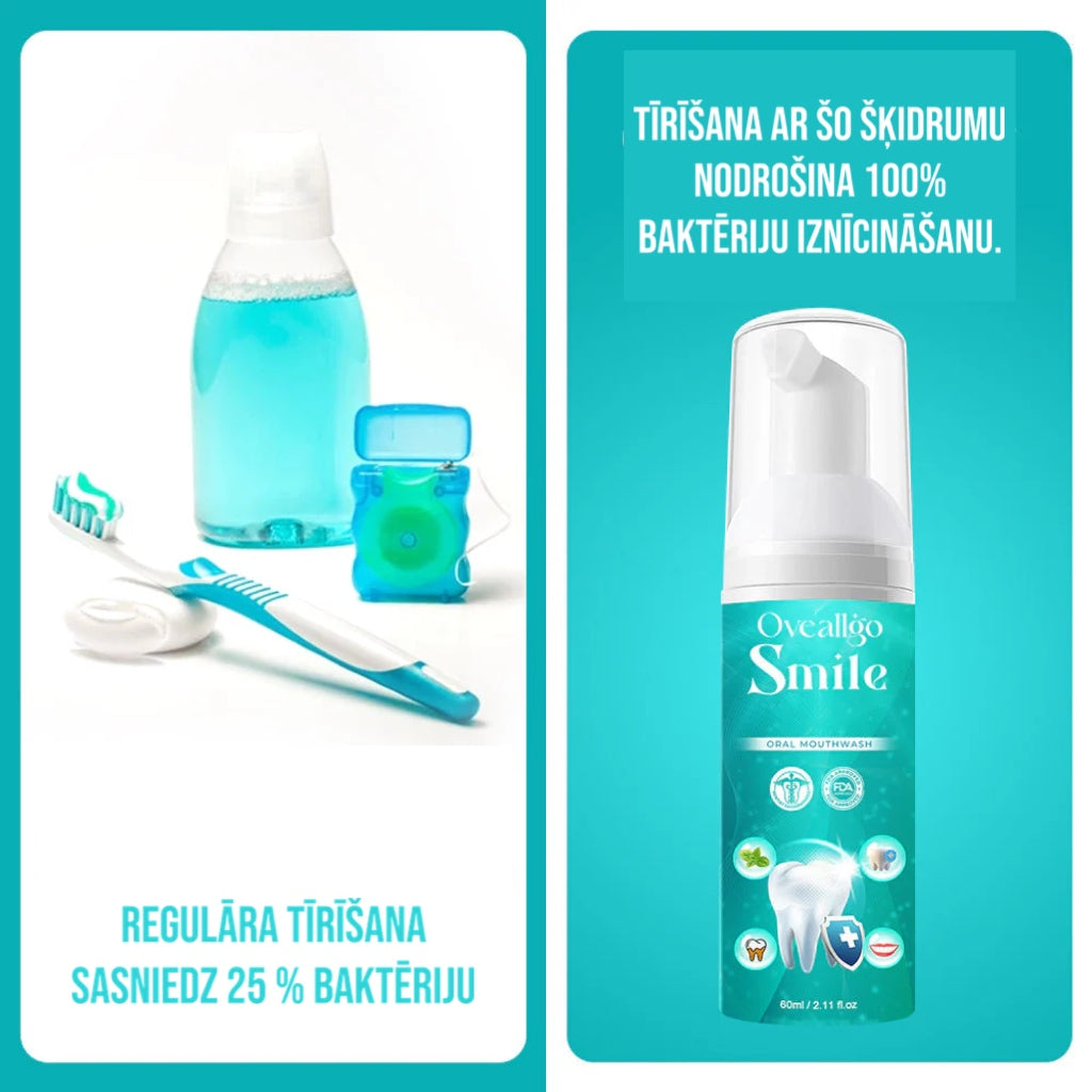 "Smile"- zobu balināšanas un mutes dobuma skalošanas līdzeklis