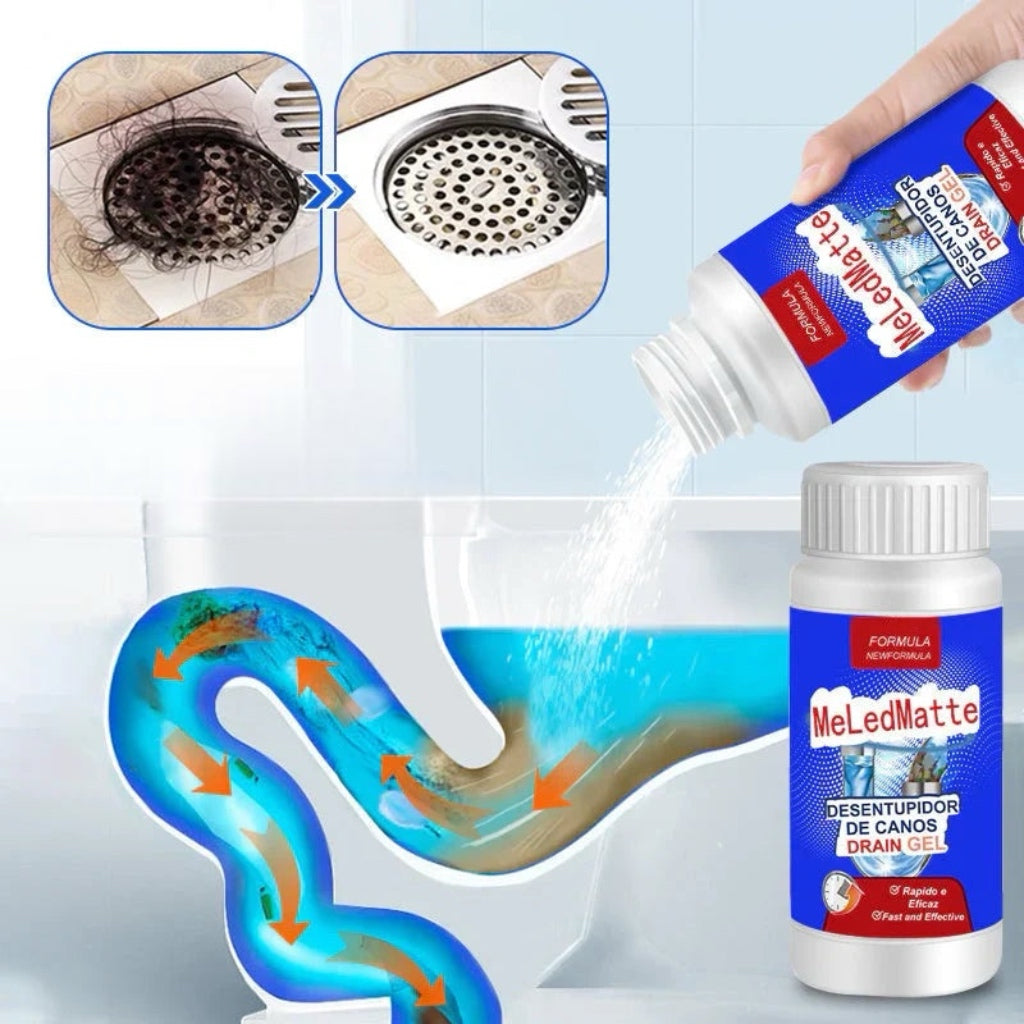 Drenāžas želeja - ātra un efektīva aizsērējumu novēršana