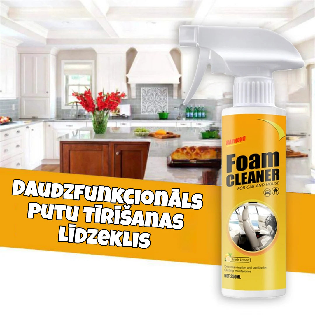 "FoamCleaner" daudzfunkcionālas tīrīšanas putas mājai