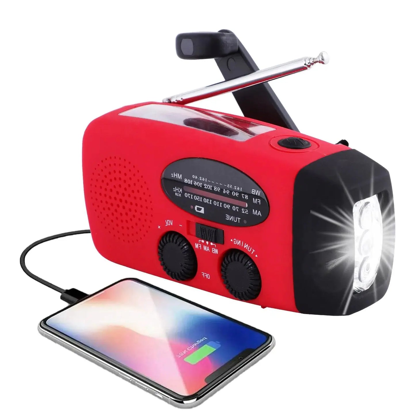 Radio ar powerbanku un elektrisko ģeneratoru – vienmēr gatavs krīzēm un katastrofām!