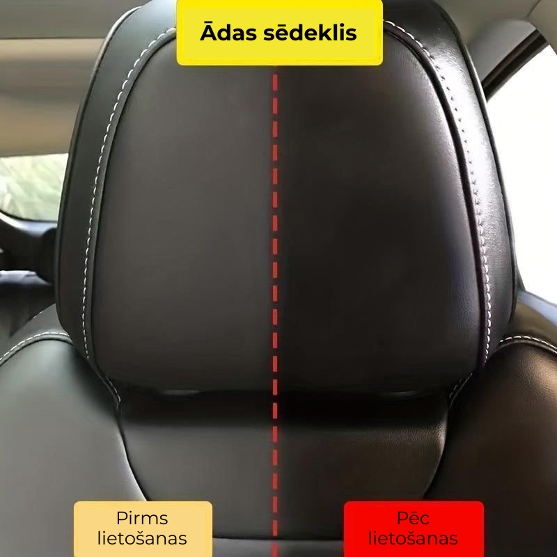 Ādas automobiļa sēdekļu kopšanas smēre