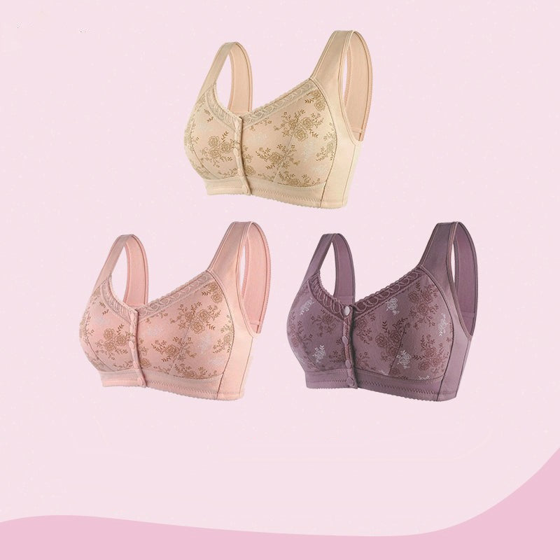 🎁🌸Ērts un mājīgs krūšturis ar priekšējo aizdari