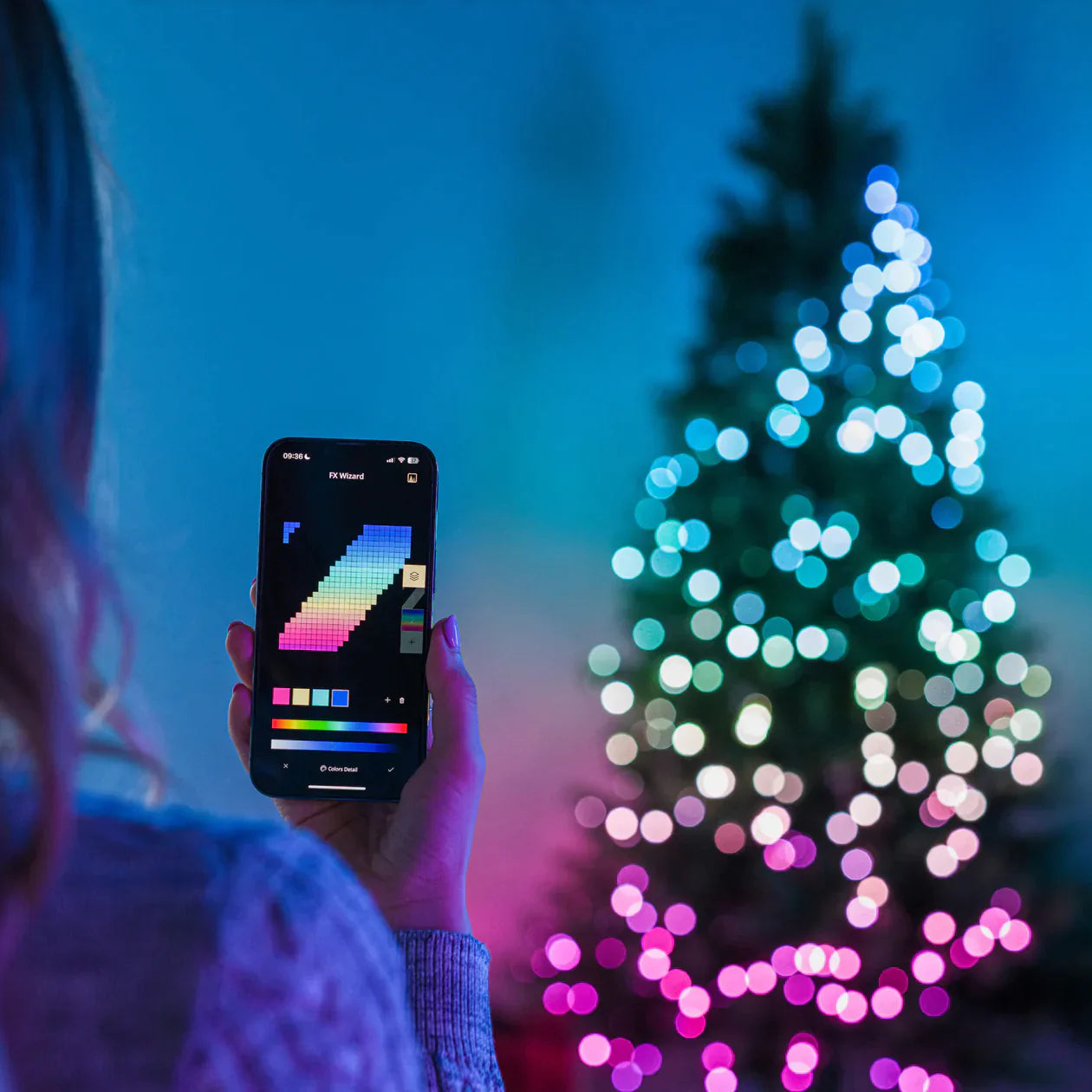 "Smart LED" ar tālruni vadāmās gaismiņas