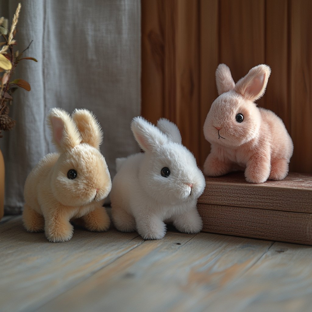 🐇 Reālistisks truša rotaļlieta