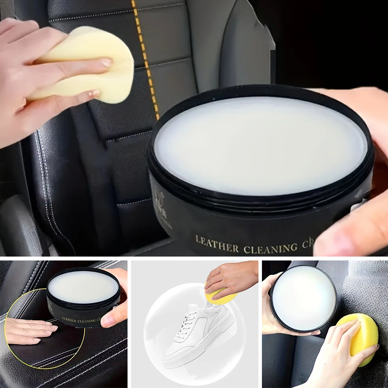 Ādas automobiļa sēdekļu kopšanas smēre