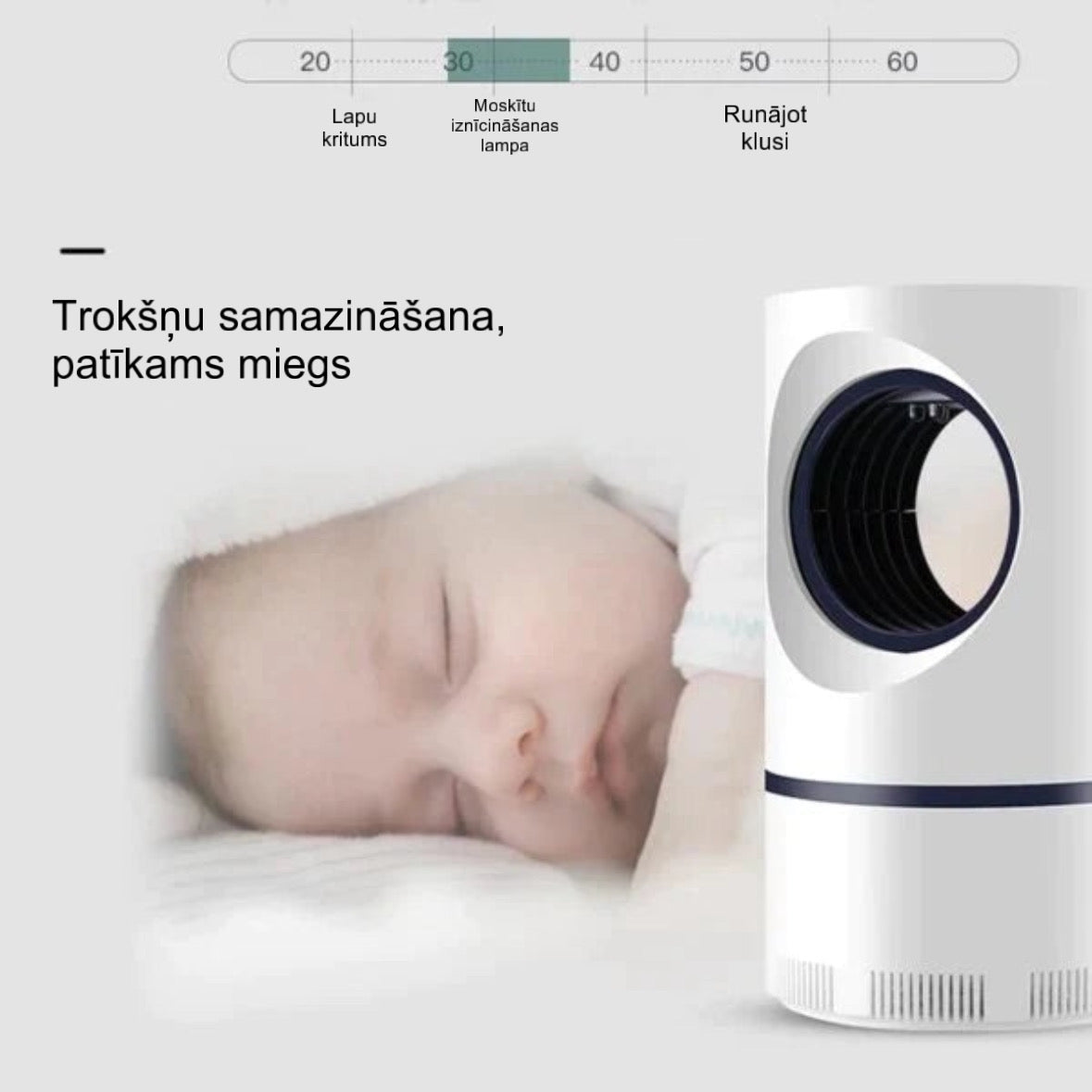 Elektriskā moskītu lampa ar UV gaismu