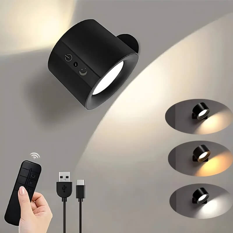 NordGlow – Magnētiskā LED sienas lampa ar diviem gaismas avotiem | Elastīgs apgaismojums katrai mājas telpai