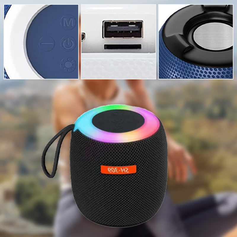 Portatīvā „Bluetooth“ skaļruņu sistēma