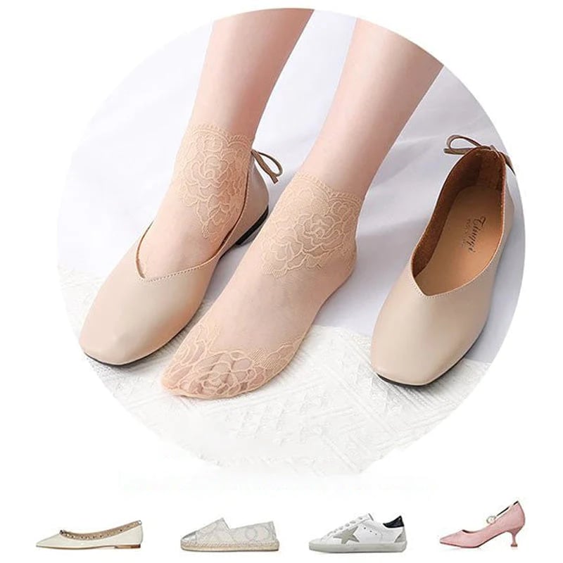 Sekssīgas mežģīņu zeķes sievietēm 🧦
