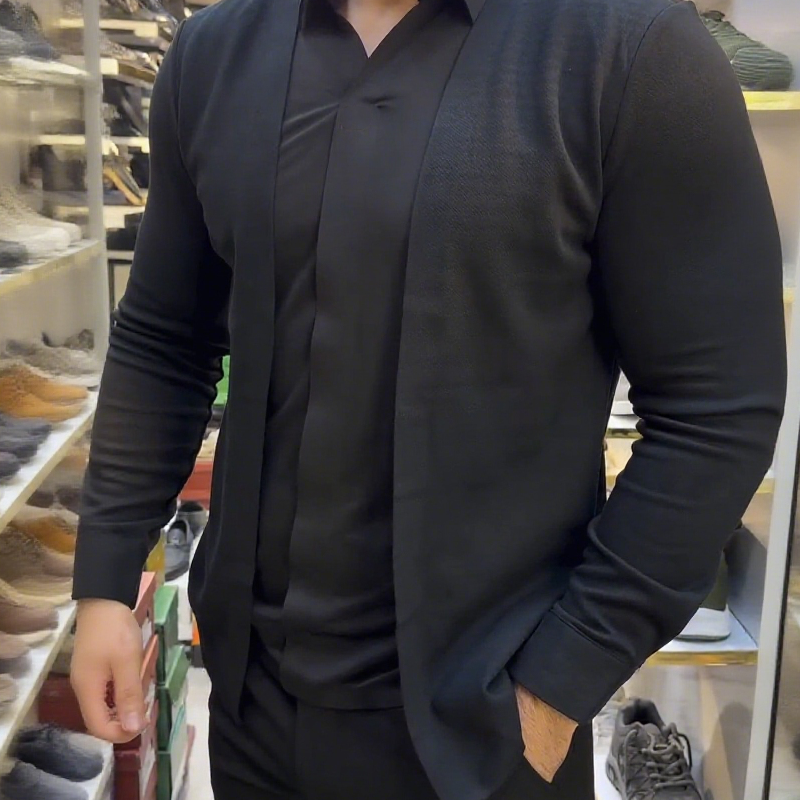 Vīriešu divdaļīgs imitācijas krekls