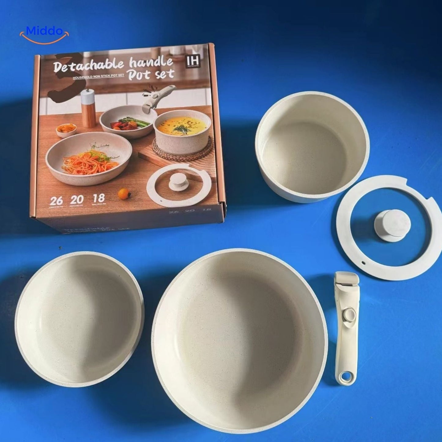 Pannu komplekts | Izturīga, neslīdoša un stilīga gatavošana