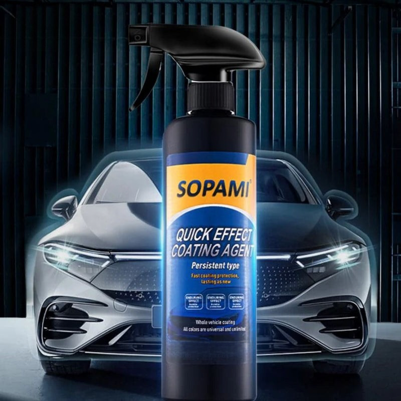 Sopami™ Nano Spray automašīnām | Kristāla pārklājums, spīdums un ilgstoša aizsardzība!