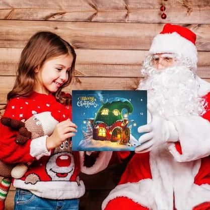 Ziemassvētku adventes kalendārs - rokassprādžu komplekts