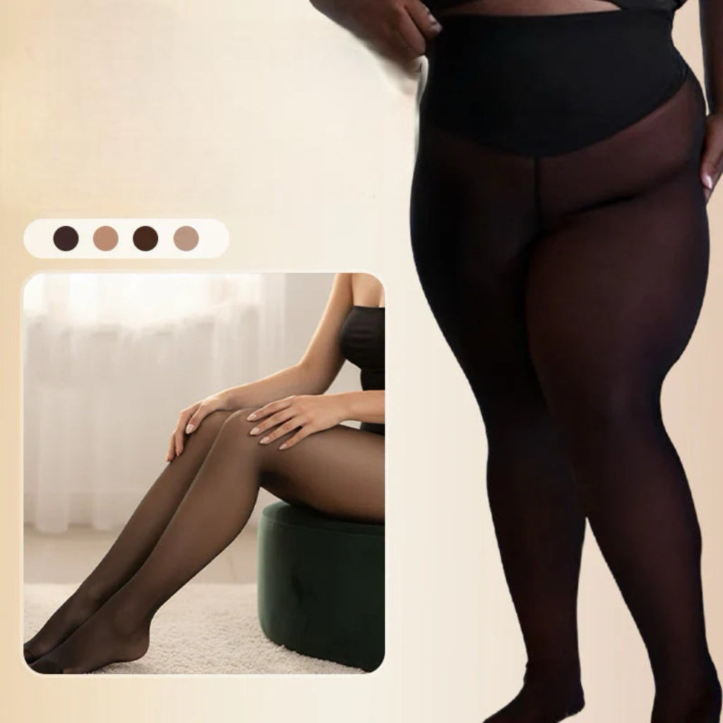 Vienvīles formējošās legingas – augsta jostasvieta ar kompresijas joslu, mīksts flīsa oderējums, neredzamas zem apģērba 🧥💕