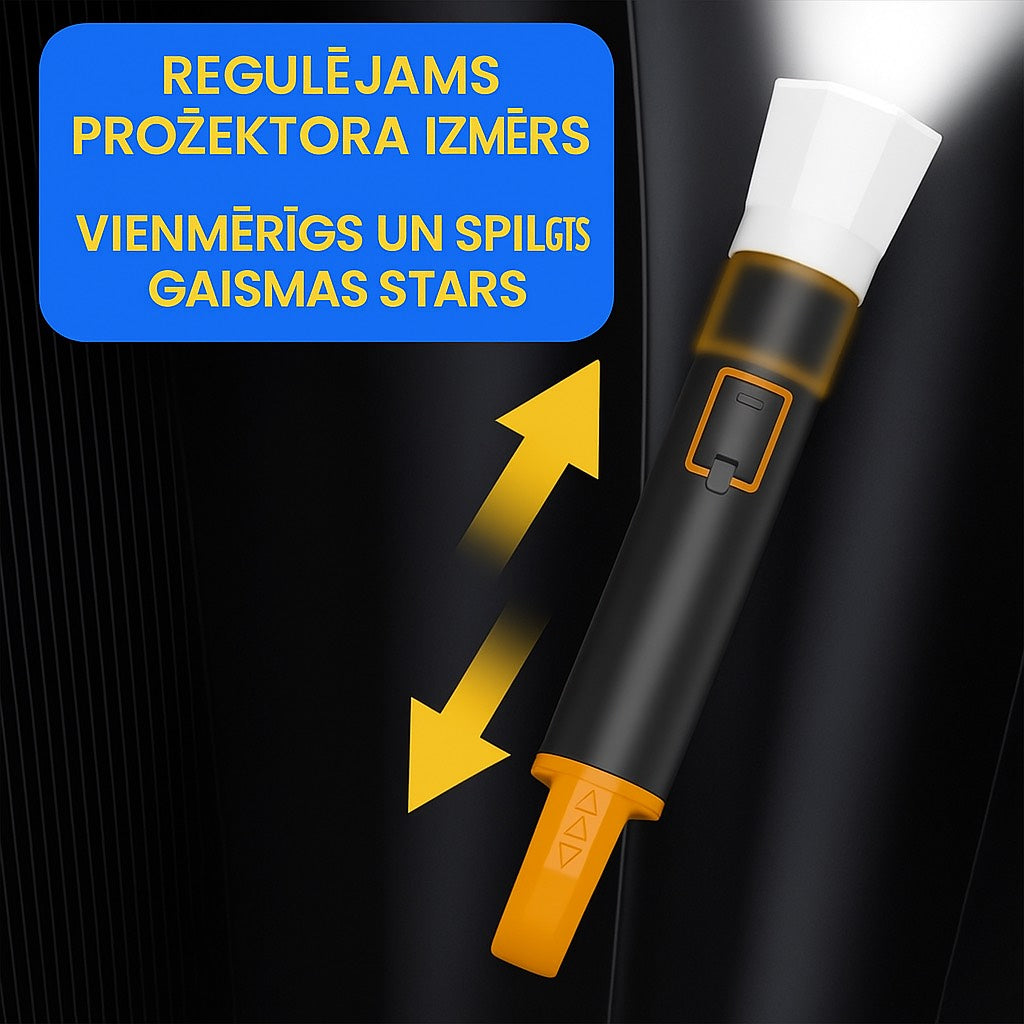 Jaudīgs rokas lukturis