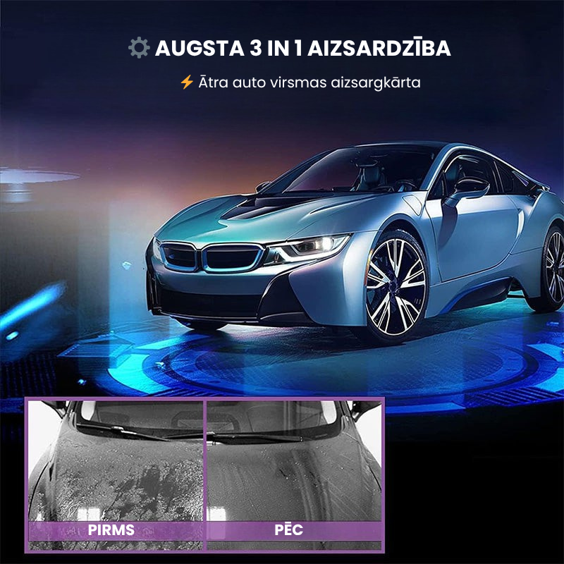 Šķidruma aerosols automašīnas detaļu atjaunošanai