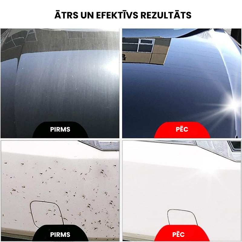 Šķidruma aerosols automašīnas detaļu atjaunošanai