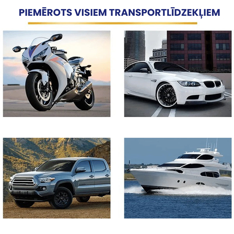 Šķidruma aerosols automašīnas detaļu atjaunošanai