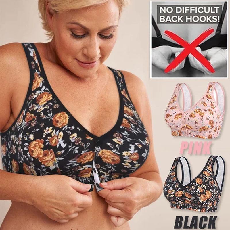 Ērts krūšturis ar priekšējo aizdari (2 gab.)