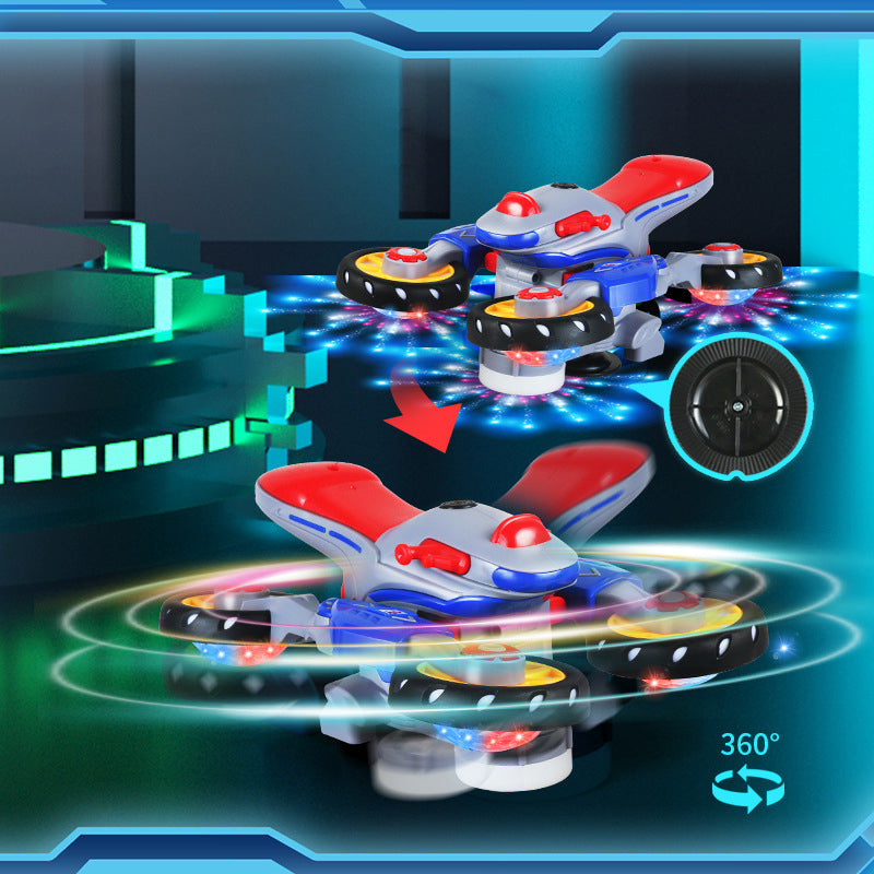 Jauns elektriskais motocikls ar gaismām un mūziku