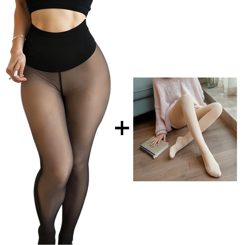 Vienvīles formējošās legingas – augsta jostasvieta ar kompresijas joslu, mīksts flīsa oderējums, neredzamas zem apģērba 🧥💕