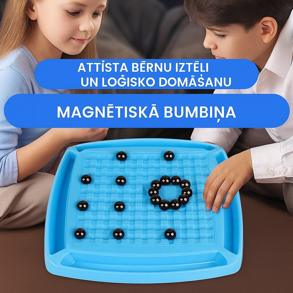 Magnētisko bumbiņu spēle