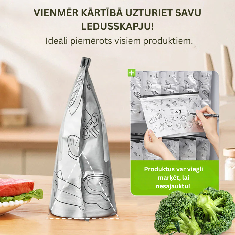 🌿 Daudzkārt lietojamie maisiņi – ērti un videi draudzīgi!