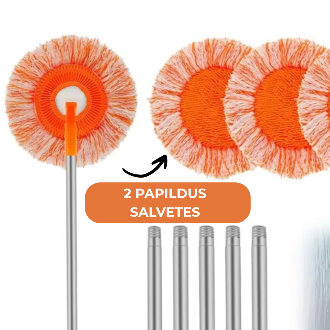 Ļoti uzsūcoša un īpaši tīri notīroša mikrošķiedras grīdas lupata